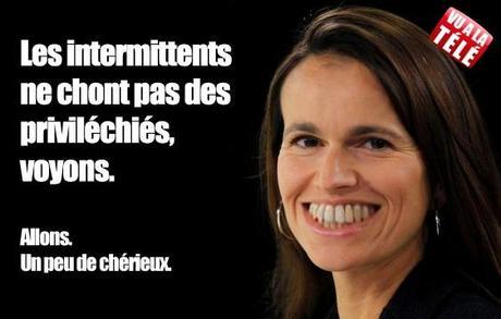 Payez, les intermittents ne vous le rendront pas. Au centuple. aurélie filippetti les intermittents ne sont pas des privilégiés