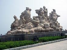 Statue des huit Immortels