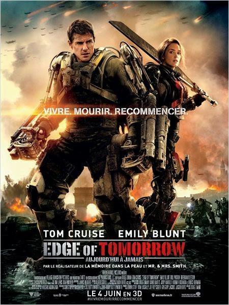 Edge of Tomorrow - Aujourd'hui à jamais (affiche du film)