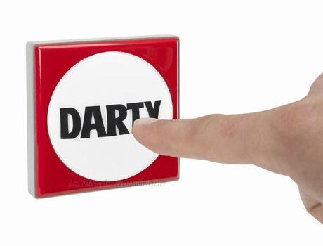 Le bouton Darty, pour entrer facilement en contact avec le leader du SAV en France Le bouton Darty, pour entrer facilement en contact avec le leader du SAV en France