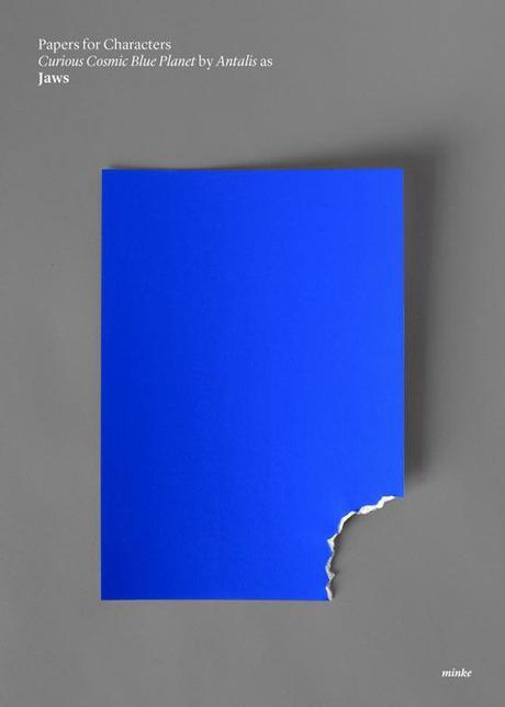 Affiches de film minimalistes en paper art par Atipo Minimalist movie poster in paper art by Atipo