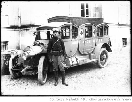 3. Epernay, Auto-ambulance russe offerte par la tsarine.
