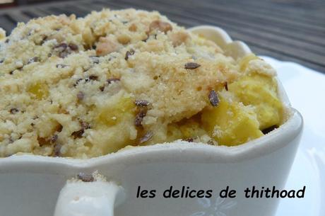 crumble de poulet à la mangue