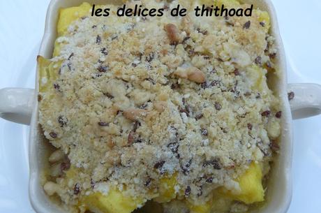 crumble de poulet à la mangue