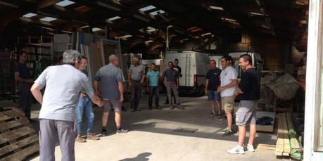 Marsilly : les employés de Chansigaud débrayent et réclament leur salaire