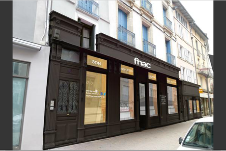 La FNAC Puy-en-Velay ouvre le 14 juin 2014 Future façade de la Fnac Le Puy - Crédits photo : Fnac