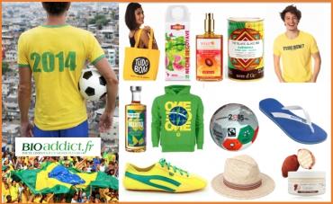 Coupe du Monde de Football 2014 : 20 produits bio et équitables aux couleurs du Brésil
