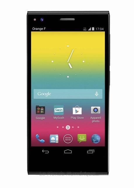 SoshPhone, un smartphone 4G à 170 € par Orange