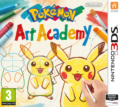 Nintendo annonce Pokémon Art Academy sur Nintendo 3DS‏