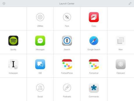 Launch Center Pro nous propose une belle MAJ sur iPhone et iPad