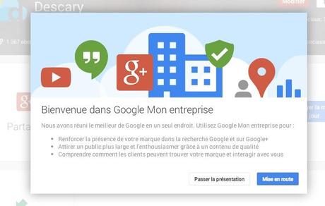 google mon entreprise outils de gestion seo 1 Avec Mon entreprise, Google veut faciliter la gestion de la présence Web des PME