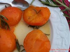 Abricots rôtis Romarin Miel Lavande