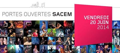 Ouvrez-vos agendas ! Le 20 Juin, la Sacem ouvre ses portes dans toute la France !