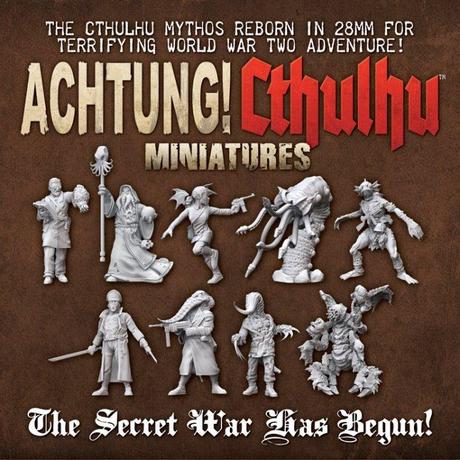 achtung cthulhu Des figurines pour Achtung! Cthulhu