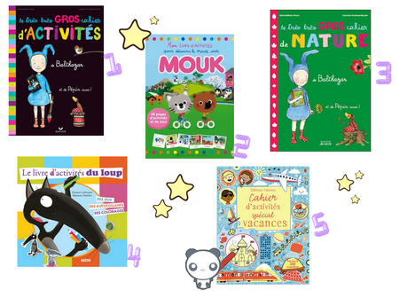 Sélection Spécial Vacances : Les cahiers d'activités