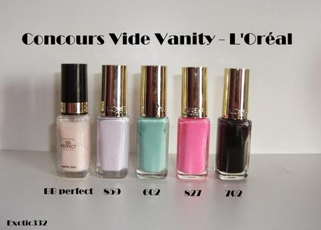#Concours Vide Vanity - L'Oréal