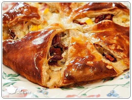 Feuilleté à la mozzarella