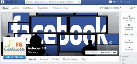 paramètres page fan fb La nouvelle version 2014 des pages Facebook, vous en pensez quoi?