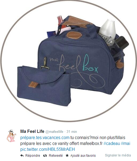 Ma Feel Box : A Feel Good ! VITE UN VANITY OFFERT