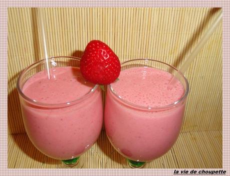 smoothie fraises-lait amande vanillé-9435