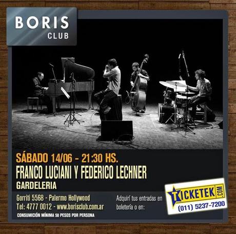 Mardi au Colón, aujourd'hui au Boris Club : Franco Luciani [à l'affiche]