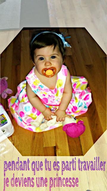 Pendant que tu es parti travailler...