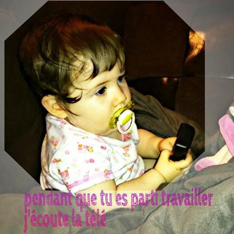 Pendant que tu es parti travailler...