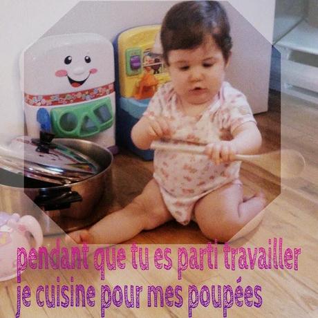 Pendant que tu es parti travailler...