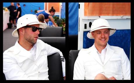 Quelques mots avec : The Hives Chris Dangerous & Nicholaus Arson, The Hives, au Festi'Neuch 2014 (photos : Coralie Houillon)