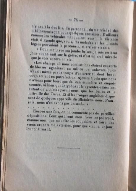 Paul Vigné d'Octon: Les crimes du service de santé... ( suite 5 )