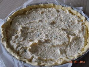 Tarte aux 3 fromages italiens