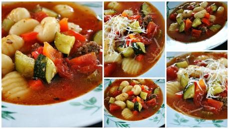 Soupe-repas aux gnocchis et à la saucisse italienne