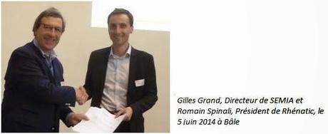 Rhénatic et l’incubateur SEMIA signent une convention de partenariat !