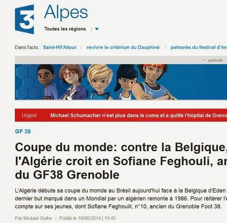 Algérie - Belgique, ce n'est pas pour aujourd'hui