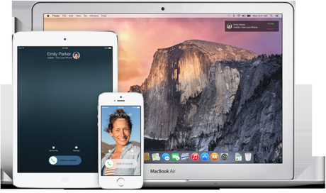 OS X Yosemite et iOS 8: les nouveautés tant attendues Appels OS X Yosemite