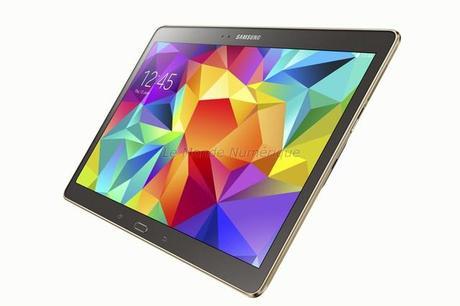 Nouvelles tablettes Samsung Galaxy Tab S avec écran Super AMOLED
