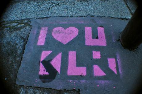 I ♥ U KLR rose