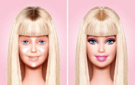 Barbie sans maquillage