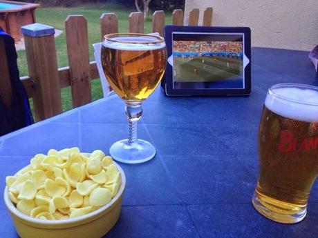 Supporter la Belgique (avec une Leffe)