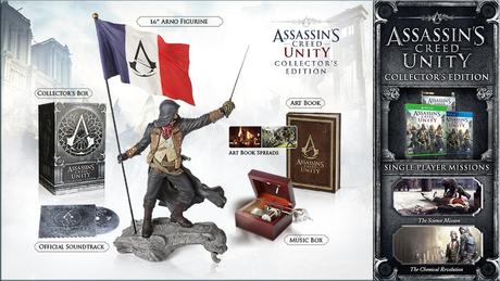 Les collectors Assassin’s Creed Unity annoncés