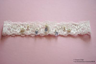 jarretière en dentelle de calais jolie jarretière en dentelle de calais jeu de la jarretière