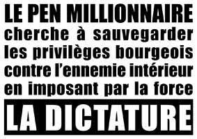 REFUSONS D’AMELIORER CE QUI NOUS ABÎME