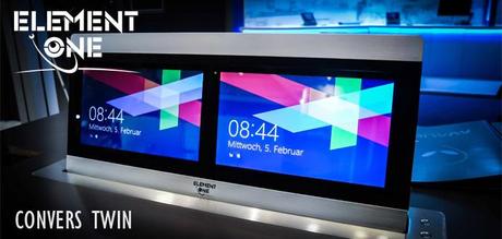 home slide elementonetwin Element One sera à LInfoComm de Las Vegas