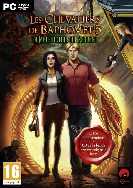 Les Chevaliers de Baphomet 5 : La Malédiction du Serpent – Disponible en version physique le 19 juin 2014 en France‏