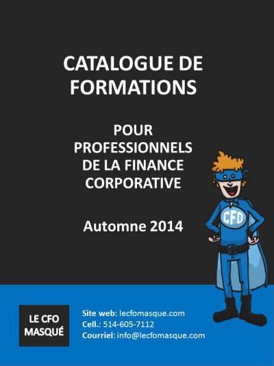 Formations automne 2014
