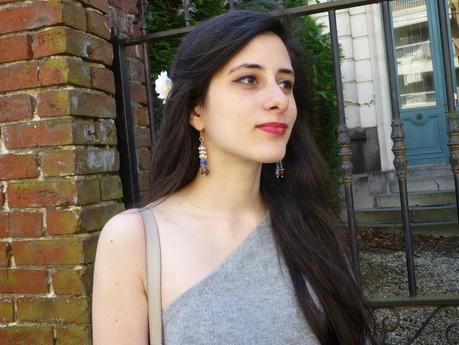 Asymmetrical sweater