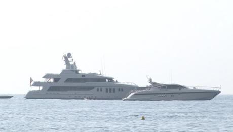 Les yachts loués pour célébrer les 125 ans de la banque, en juin 2010.