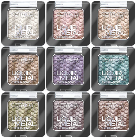 Liquid Metal, les fards pigmentés de Catrice