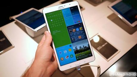 Samsung dévoile la nouvelle gamme Galaxy Tab4