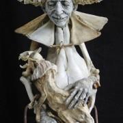 Exposition « Les Mondes Singuliers » à L’Espace Eqart | Marciac (32) La mort en son jardin - Sabrina Gruss - Technique mixte